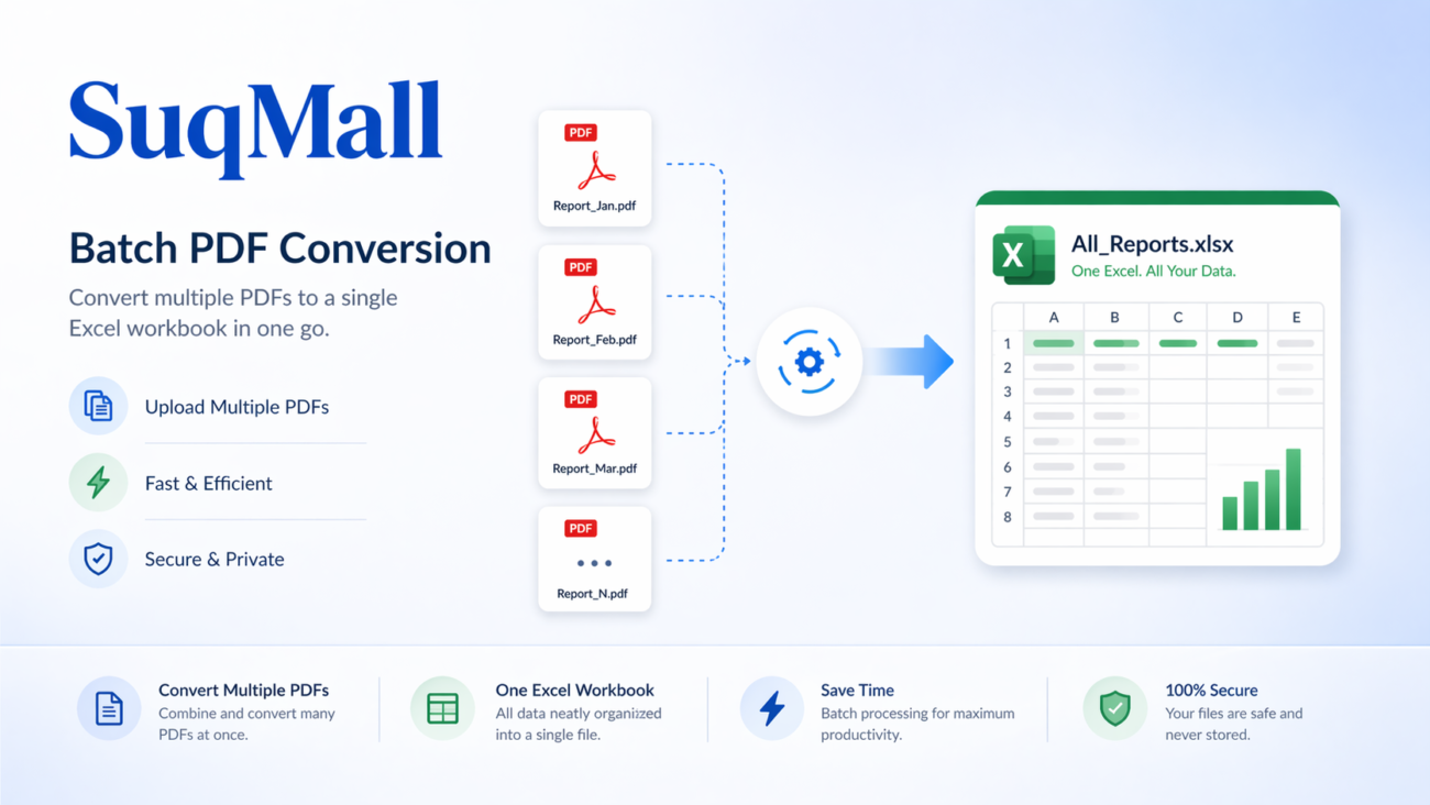 Free Online PDF To Excel Converter Web Tool Guide: No Limits, 100% Private 3 Free Online PDF To Excel Converter Web Tool Guide