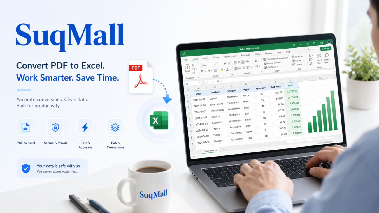 Free Online PDF To Excel Converter Web Tool Guide: No Limits, 100% Private 5 Free Online PDF To Excel Converter Web Tool Guide
