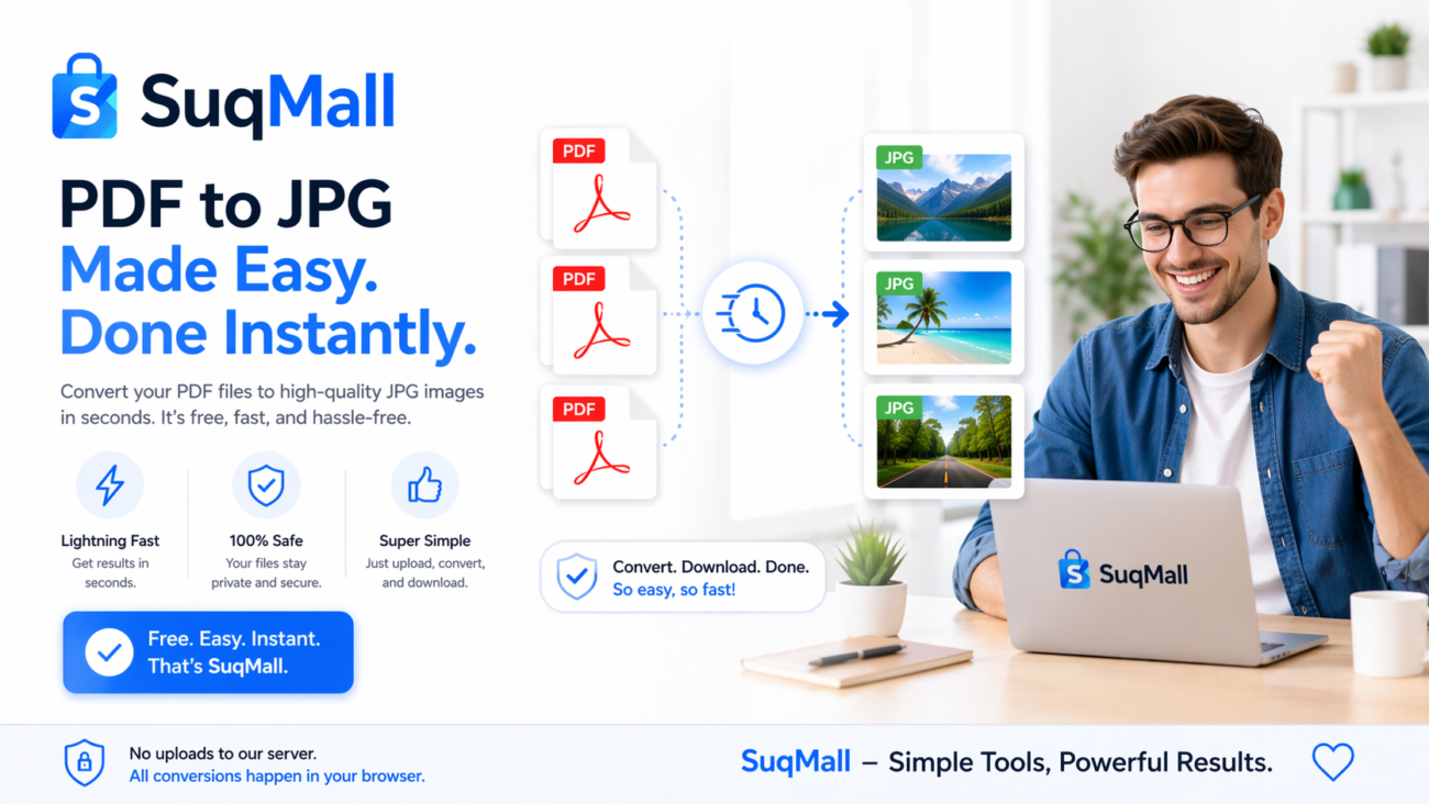 Free Online PDF To JPG Converter Web Tool Guide