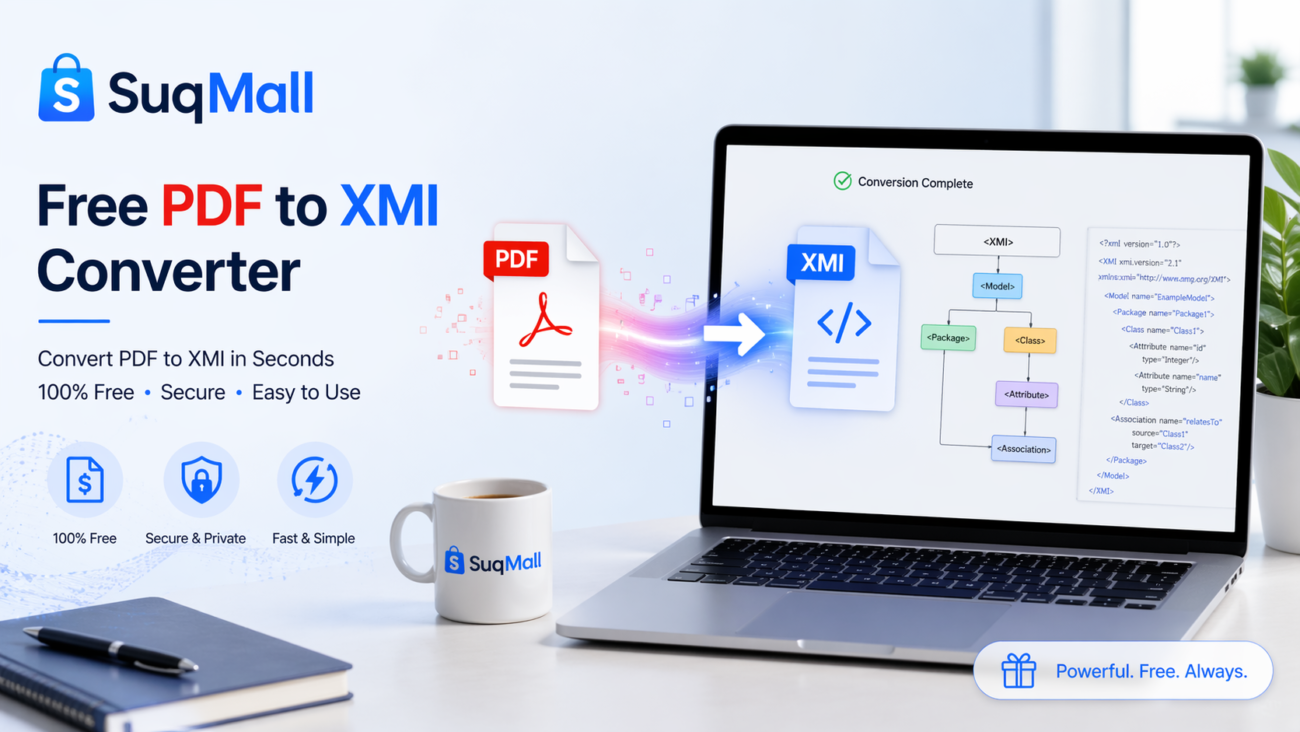 Free Online PDF To XMI Converter Web Tool Guide