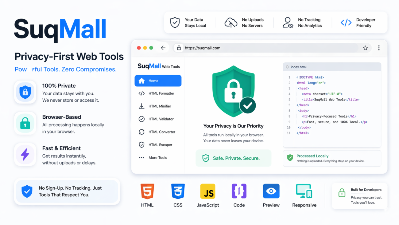 Free Unlimited Complete HTML Tool Hub Guide