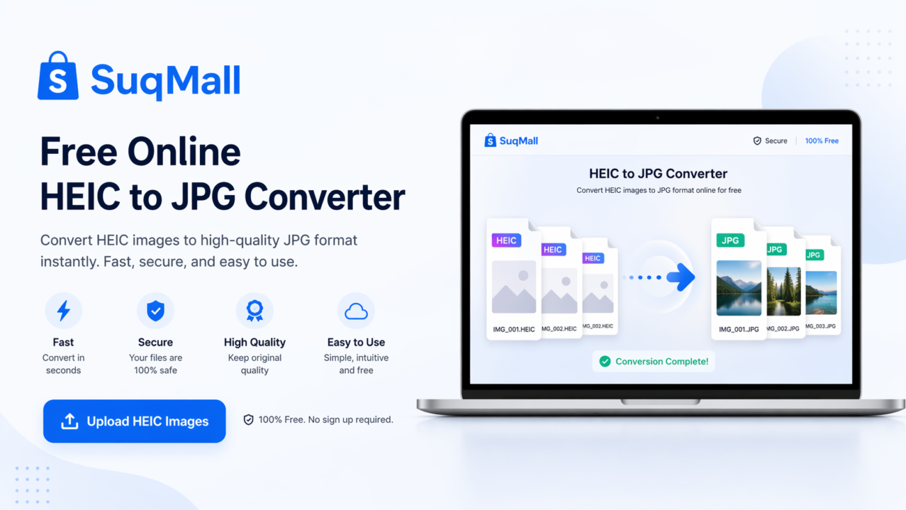 Free Online HEIC to JPG Converter Web Tool Guide