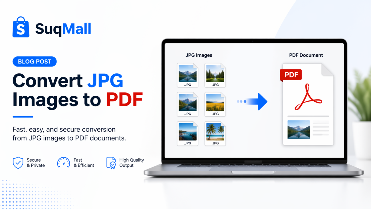 Free Online JPG To PDF Converter Web Tool Guide