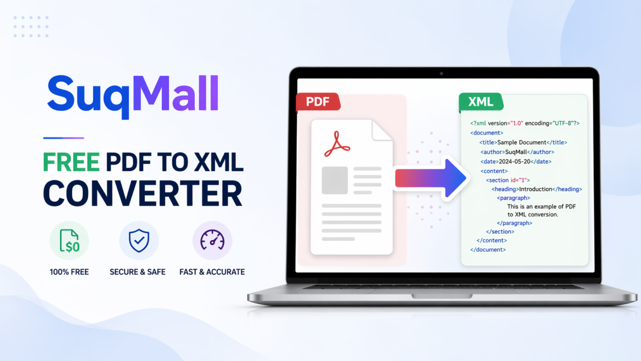 Free Online PDF To XML Converter Web Tool Guide