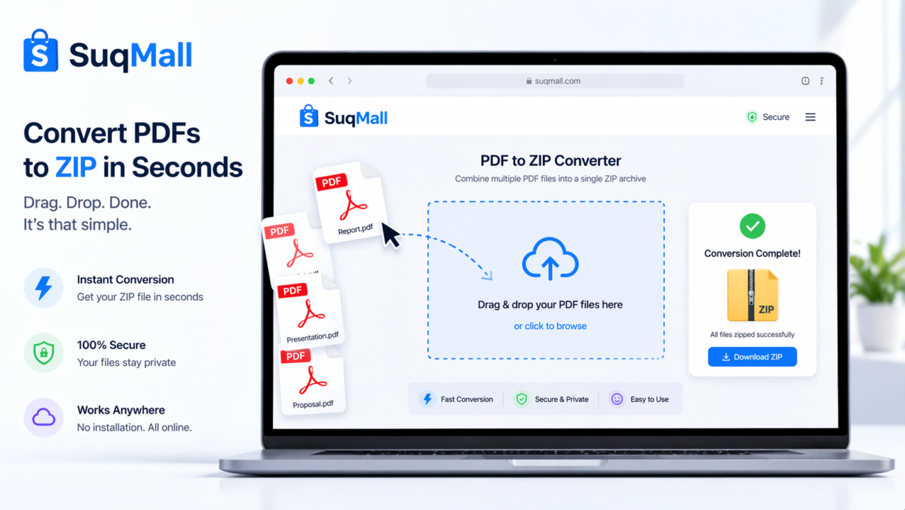 Free Online PDF To Zip Converter Web Tool Guide
