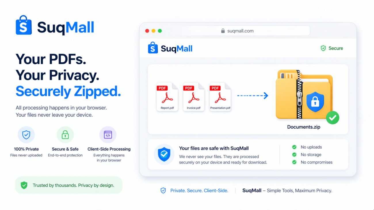 Free Online PDF To Zip Converter Web Tool Guide