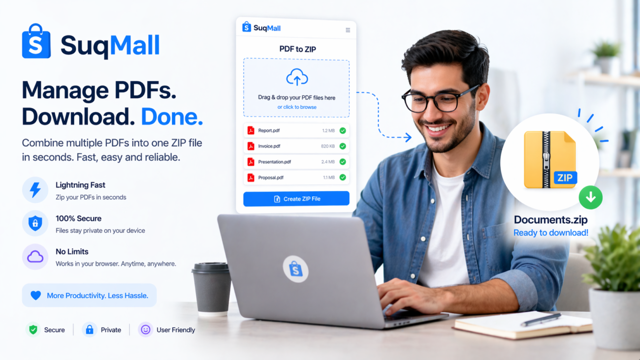 Free Online PDF To Zip Converter Web Tool Guide