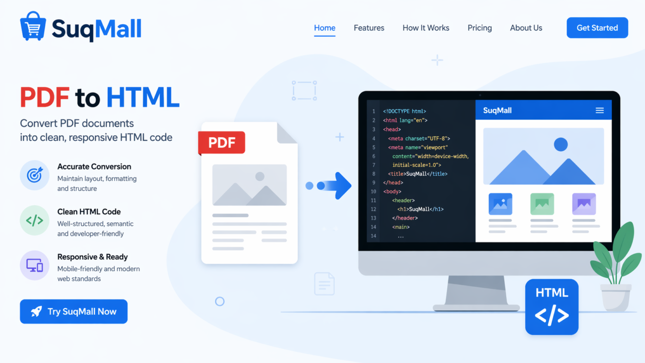 Free Online PDF to HTML Converter Web Tool Guide