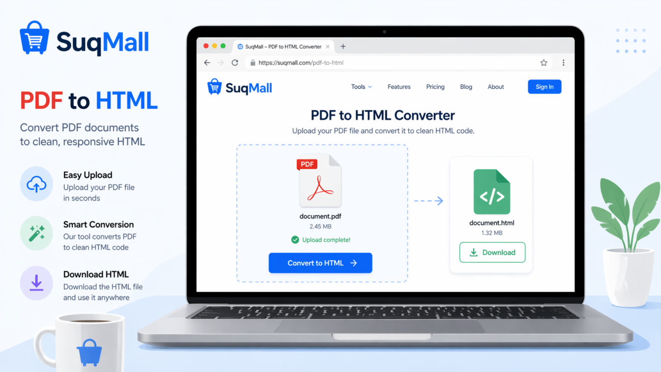 Free Online PDF to HTML Converter Web Tool Guide