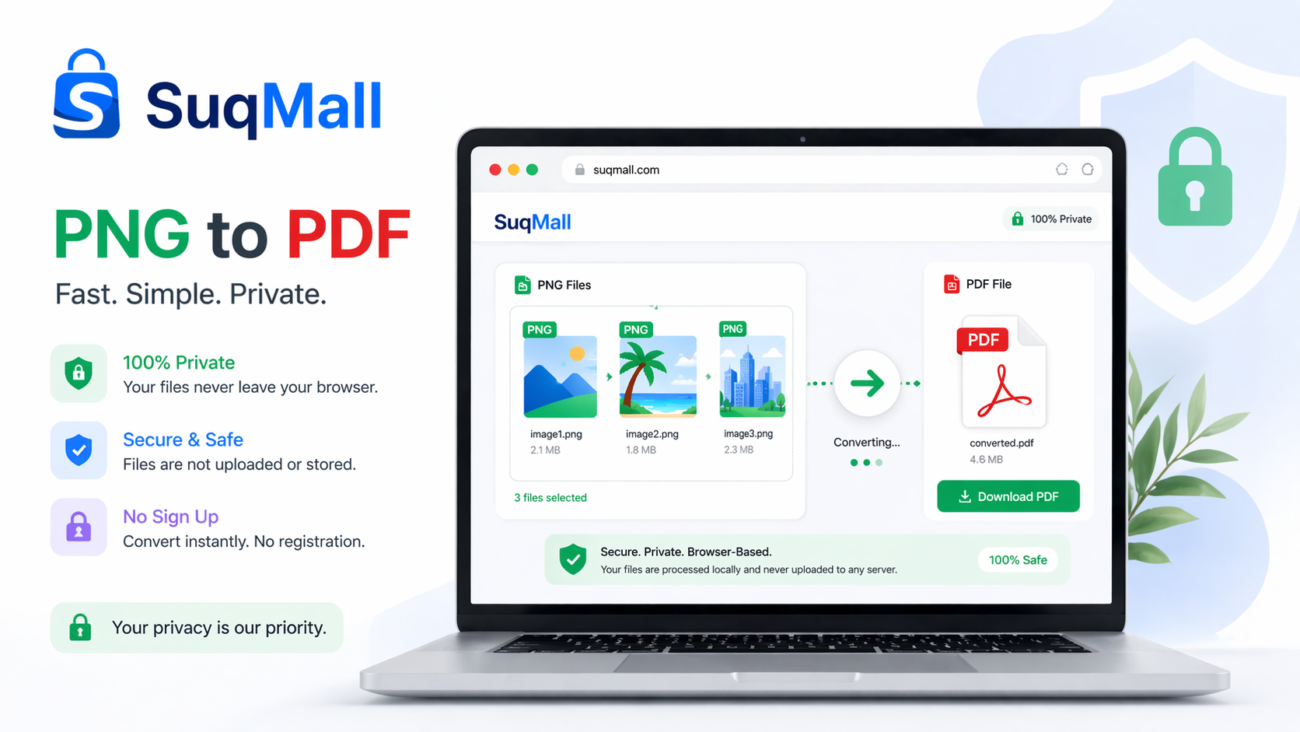 Free Online PNG to PDF Converter Web Tool Guide