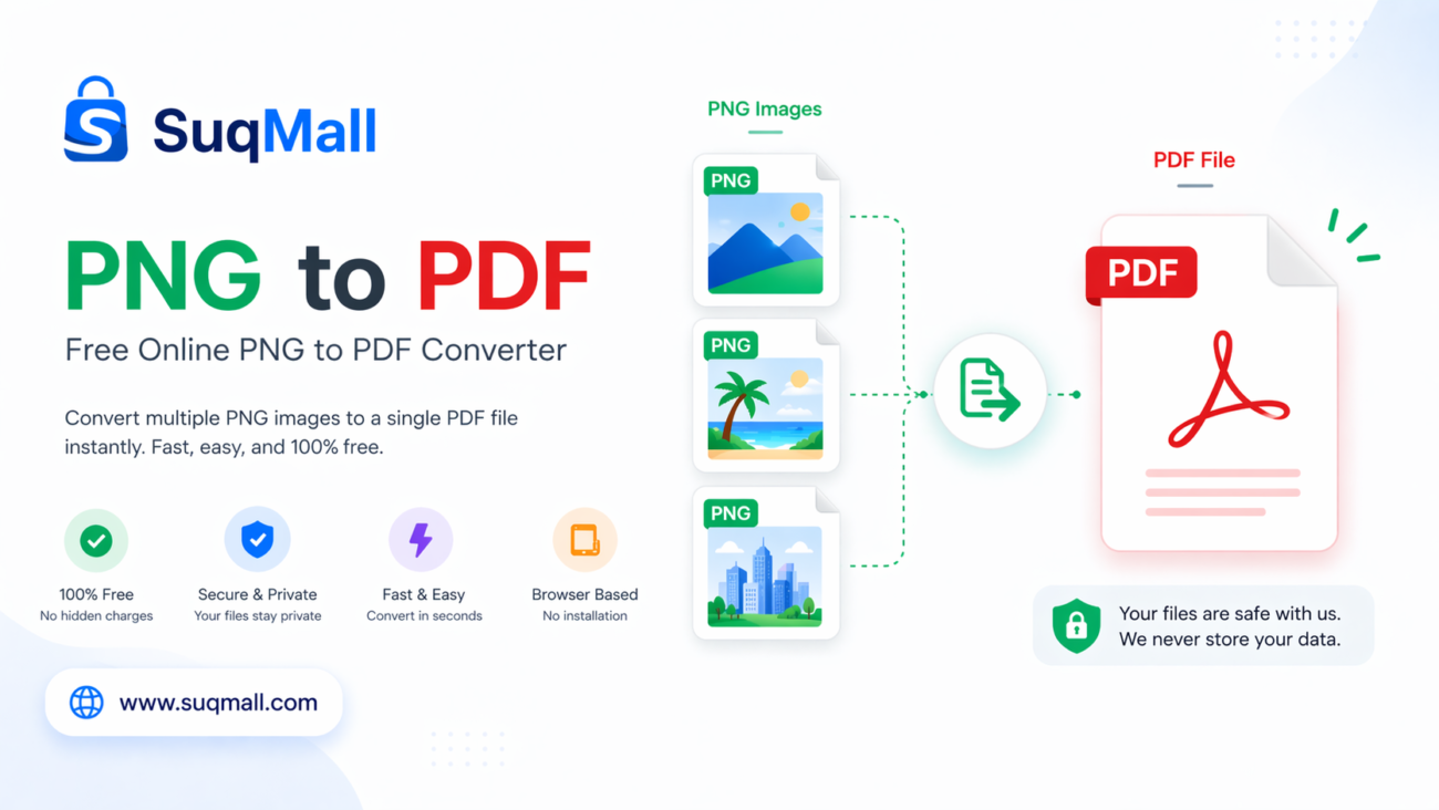 Free Online PNG to PDF Converter Web Tool Guide