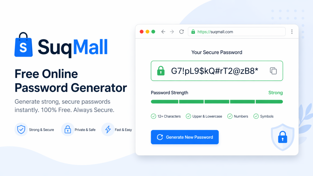 Free Online Password Generator Web Tool Guide