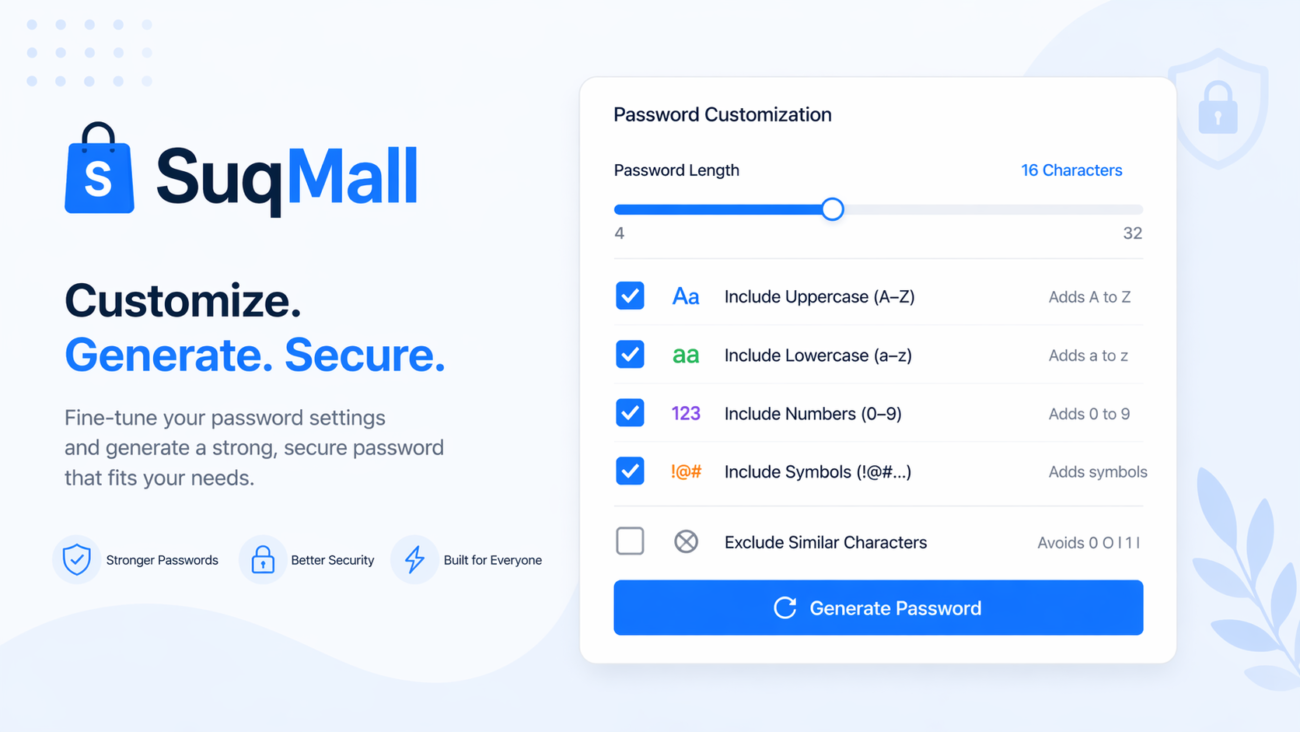 Free Online Password Generator Web Tool Guide