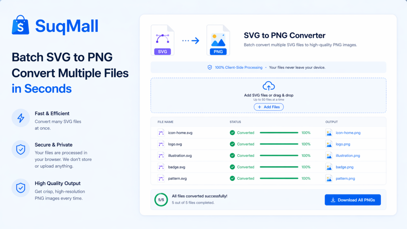 Free Online SVG To PNG Converter Web Tool Guide 3