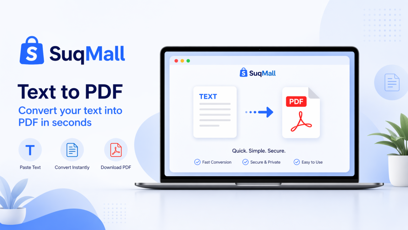 Free Online Text To PDF Converter Web Tool Guide