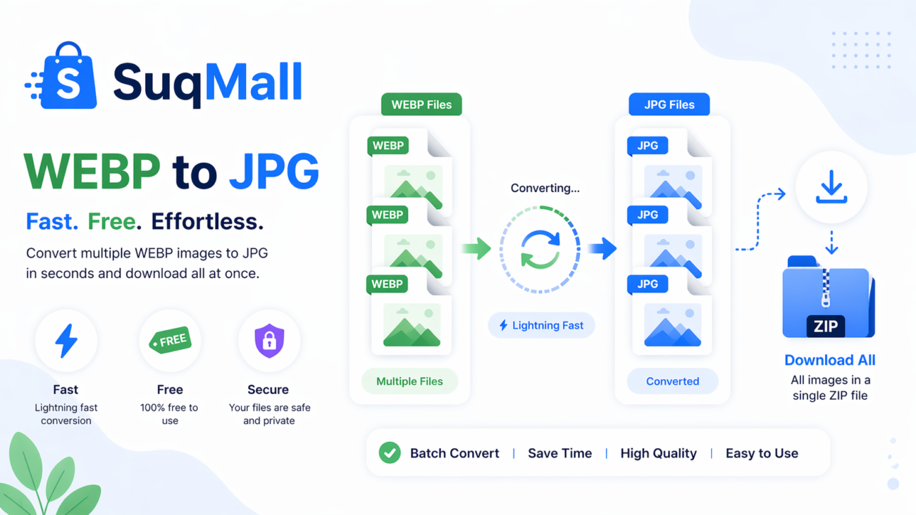 Free Online WEBP to JPG Converter Web Tool Guide