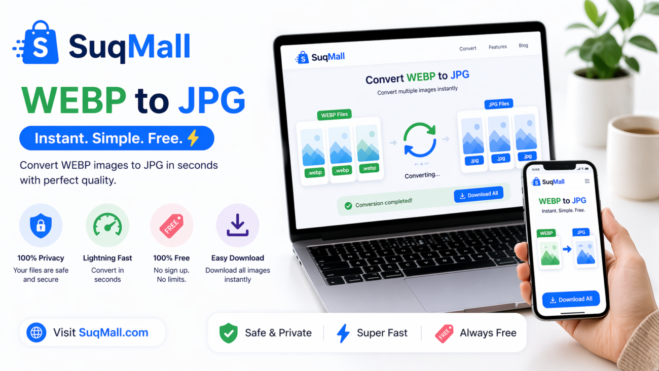 Free Online WEBP to JPG Converter Web Tool Guide