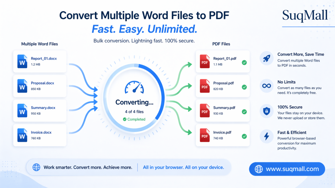 Free Online Word To PDF Converter Web Tool Guide