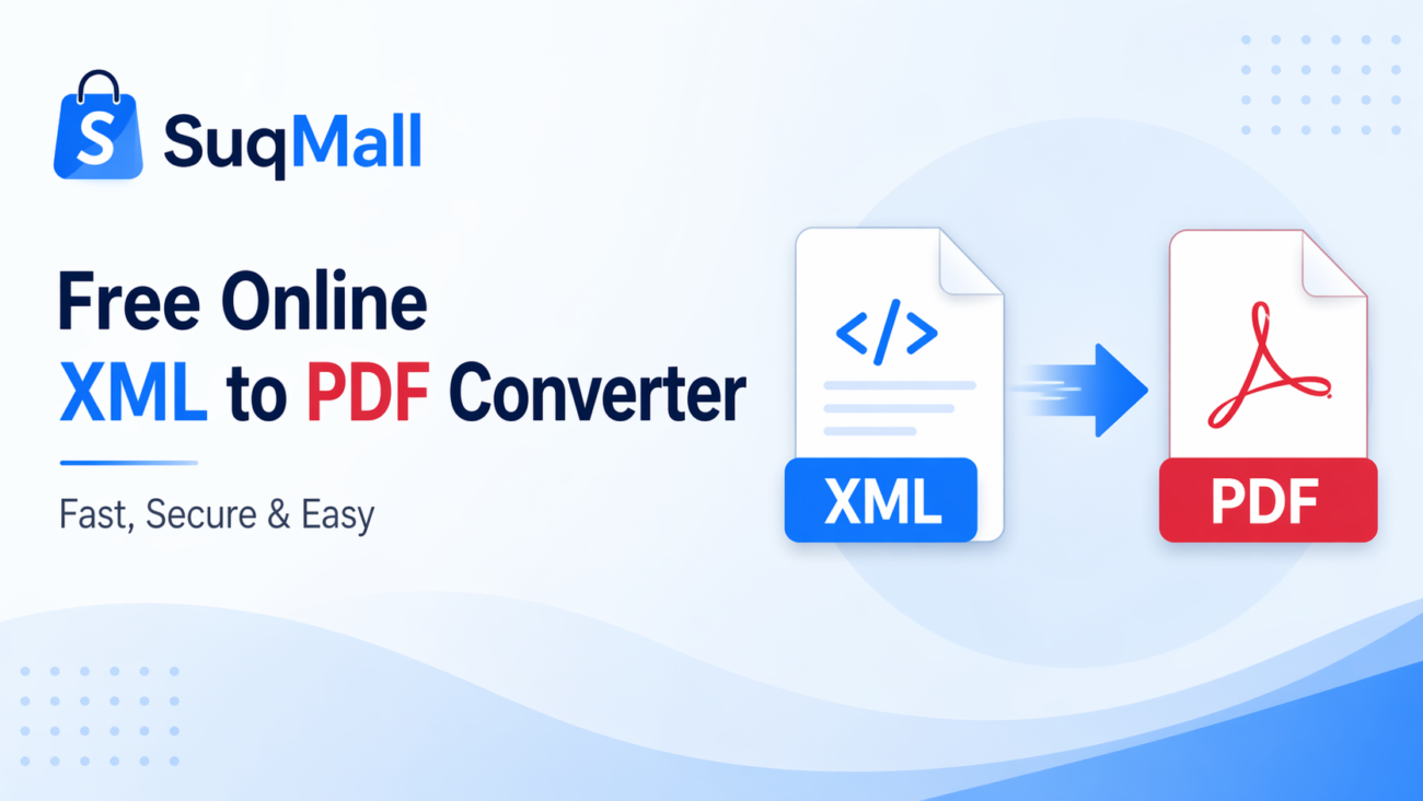 Free Online XML To PDF Converter Web Tool Guide