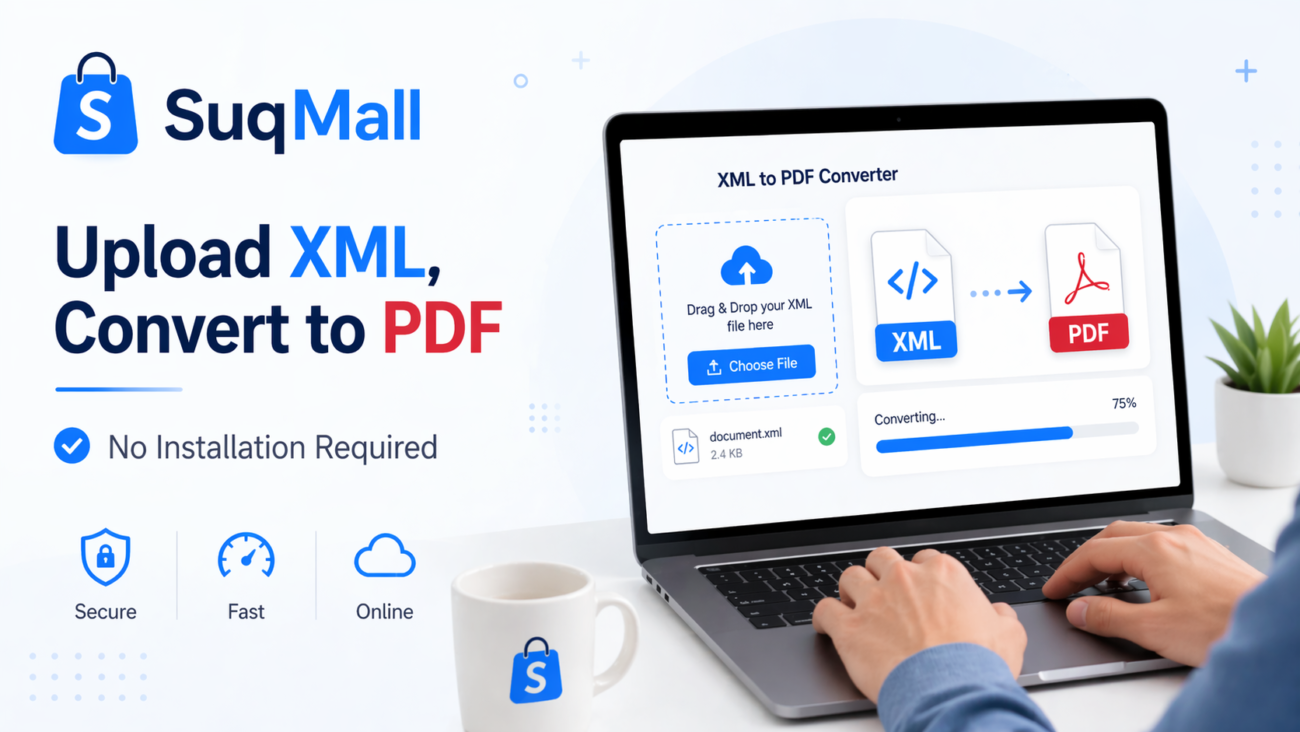 Free Online XML To PDF Converter Web Tool Guide