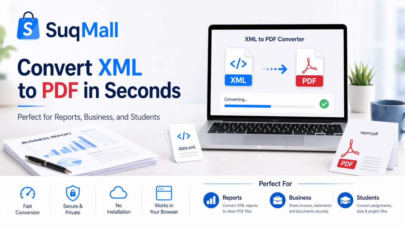 Free Online XML To PDF Converter Web Tool Guide