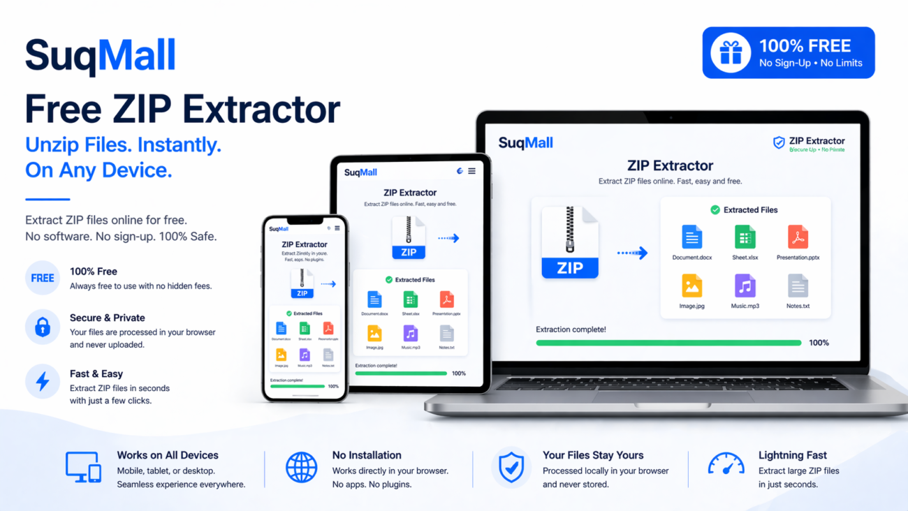 Free Online ZIP to Unzip Converter Web Tool Guide