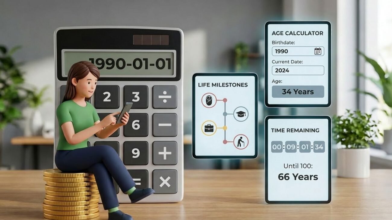 Free Online Age Calculator Tool Guide