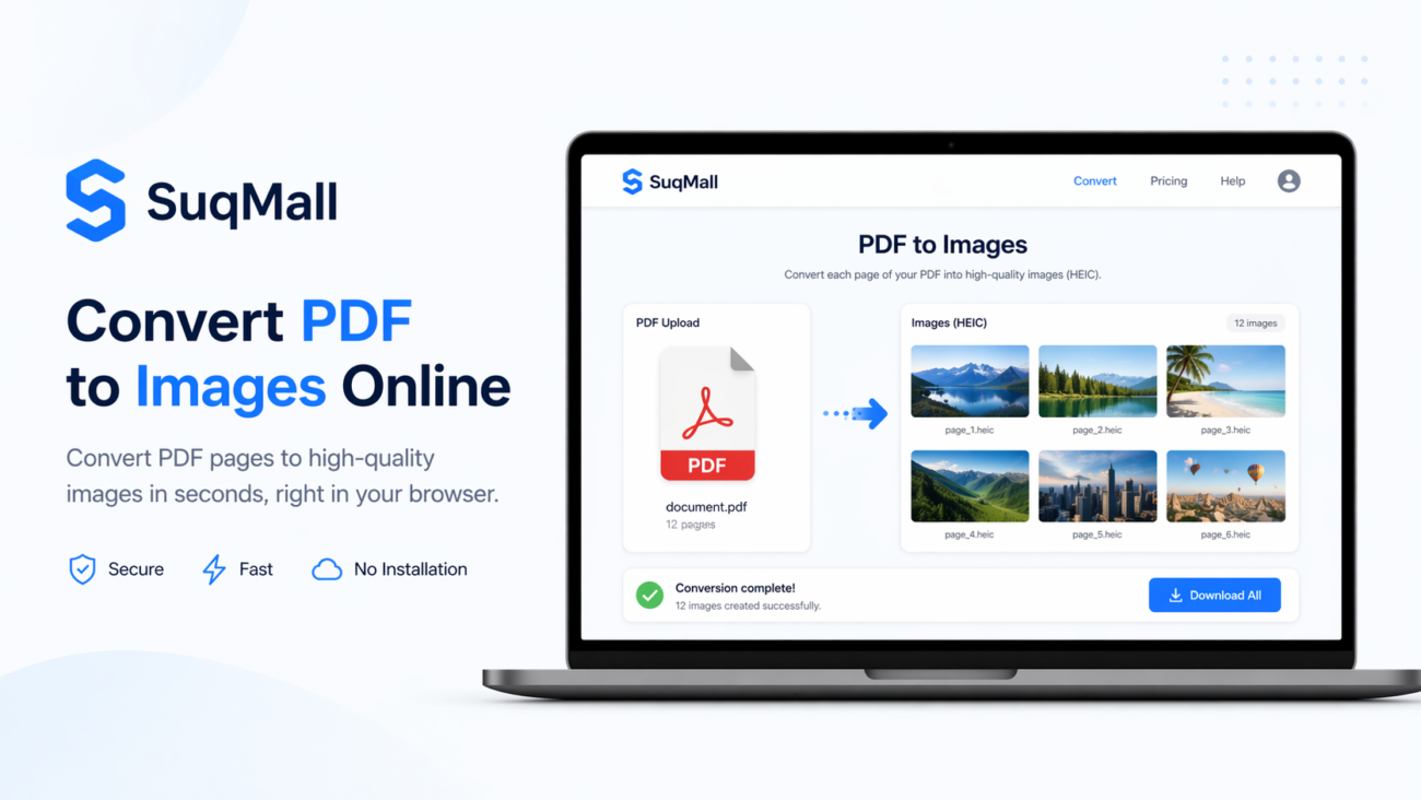 Free Online PDF To HEIC Converter Web Tool Guide
