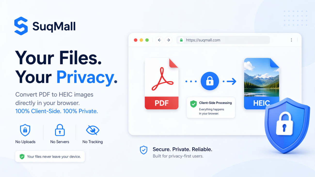 Free Online PDF To HEIC Converter Web Tool Guide