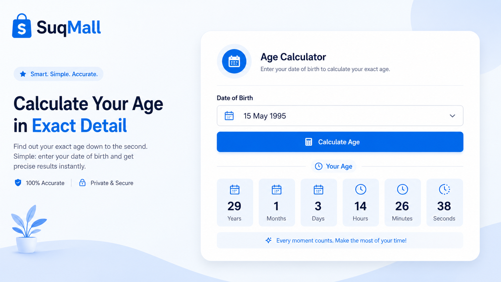 SuqMall Age Calculator Tool Guide