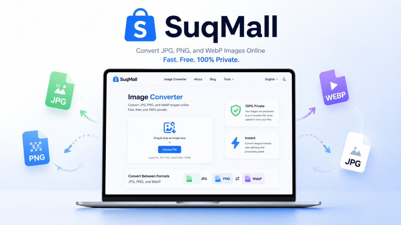 SuqMall Image Format Converter Tool Guide
