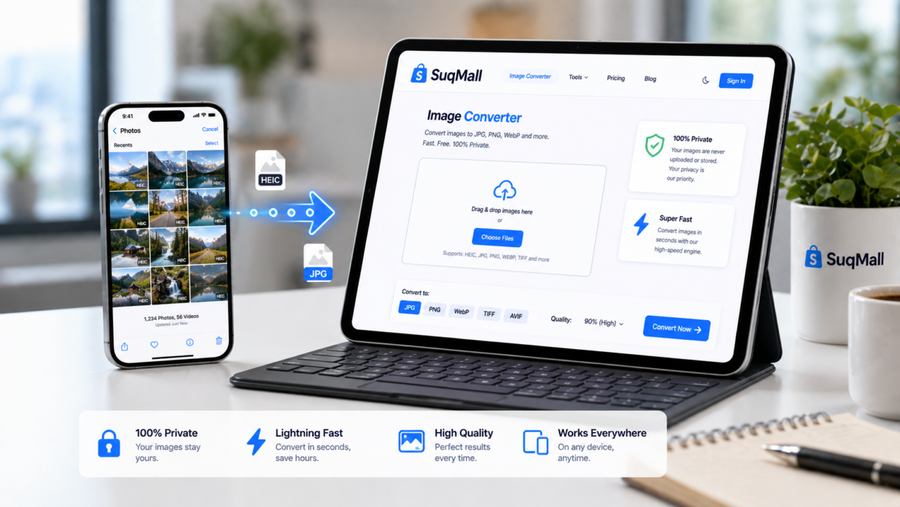 SuqMall Image Format Converter Tool Guide