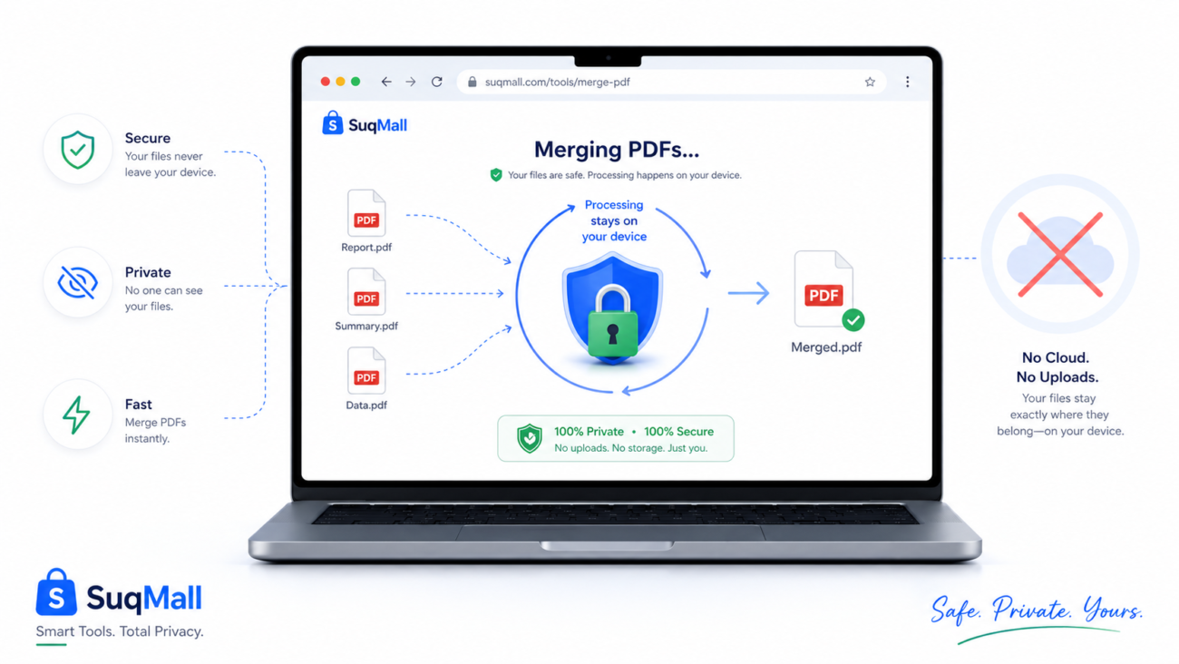 SuqMall Merge PDF Tool Guide
