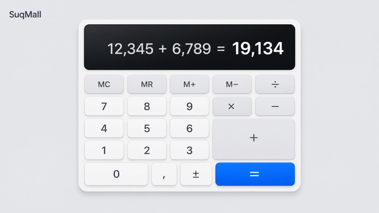 SuqMall Calculator Tool Guide