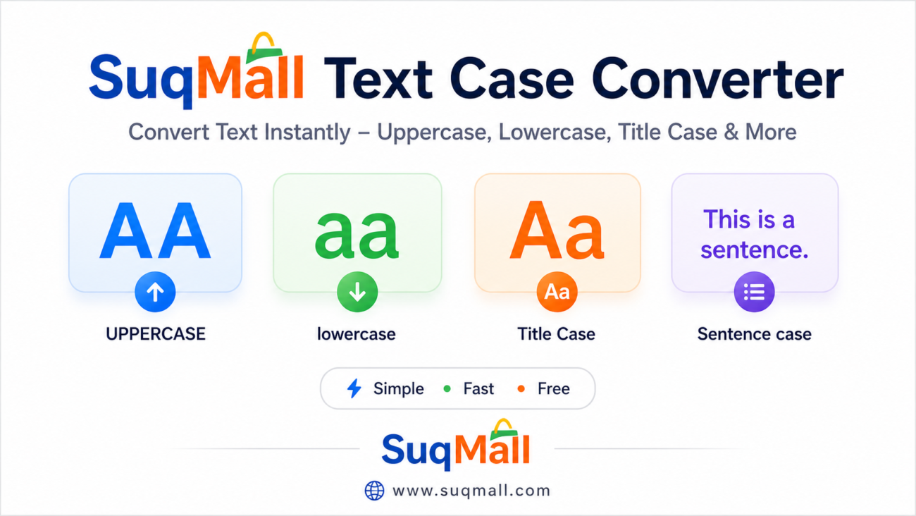 SuqMall Text Converter Tool Guide