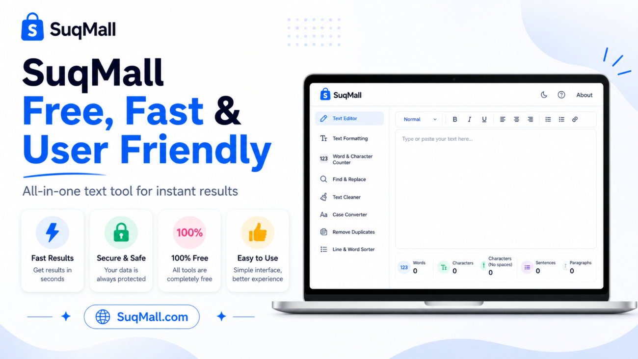 SuqMall Text Converter Tool Guide