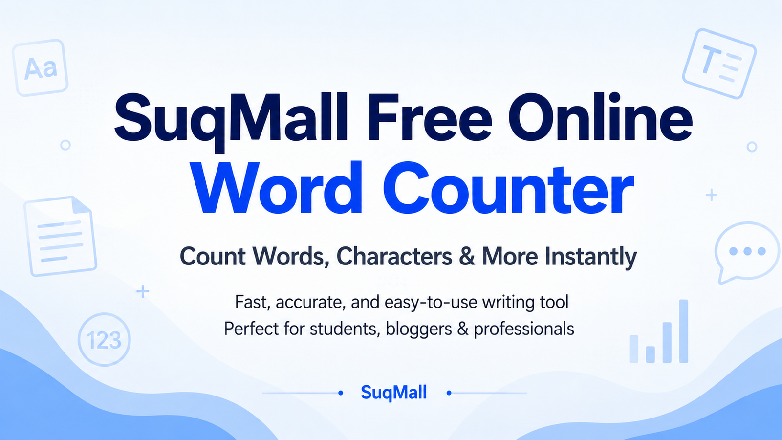 SuqMall Word Counter Tool Guide